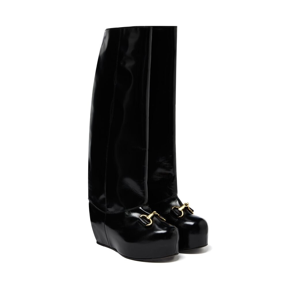 LAURA ANDRASCHKO RIDING BOOT HIGH WITH BUCKLE