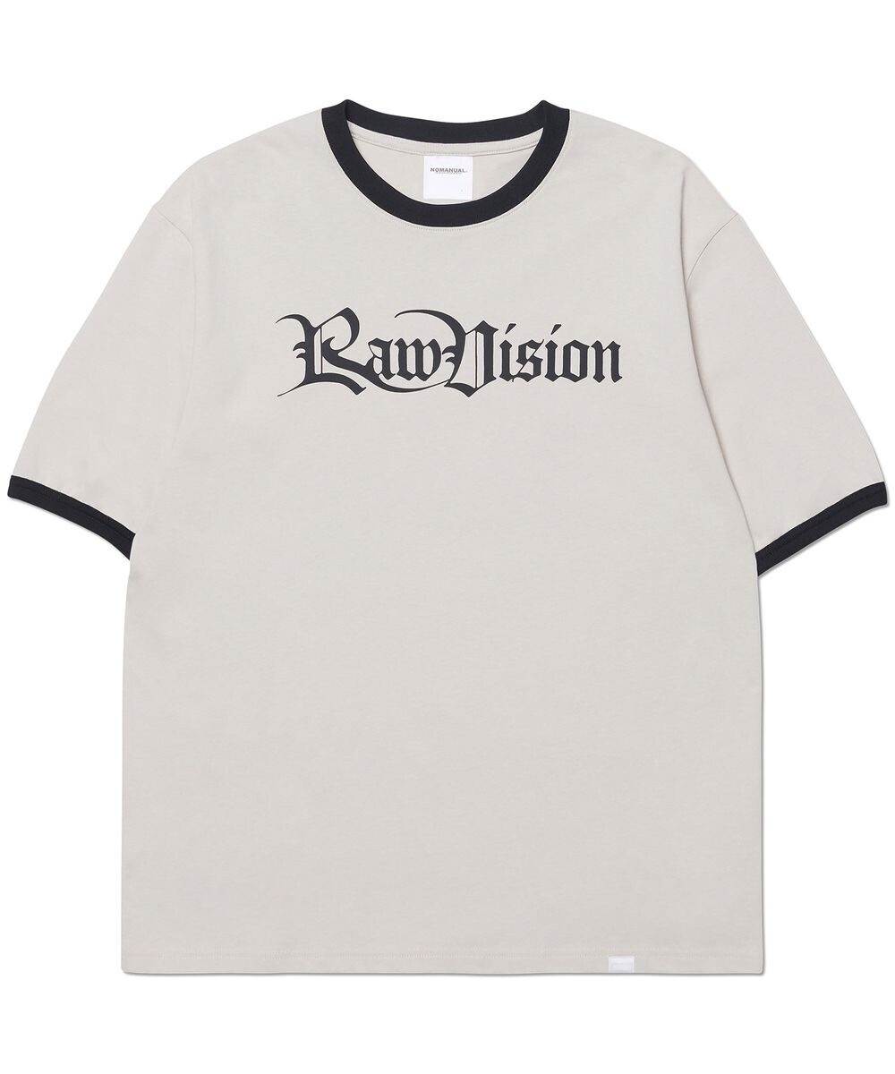 NOMANUAL RAW VISION RINGER T-SHIRT