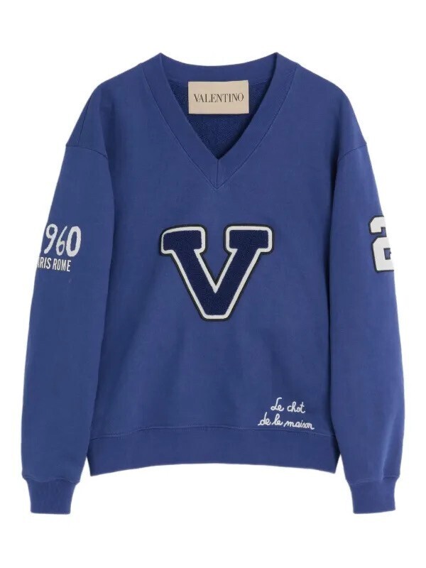 Valentino Garavani エンブロイダリー スウェットシャツ