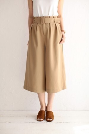 AZUL by moussy 《SALE》ベルト付きワイドパンツ