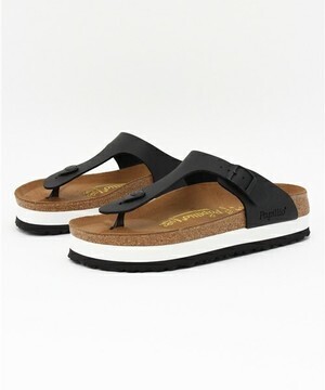 BIRKENSTOCK GIZEH/ギゼ 厚底プラットフォーム_モノトーン