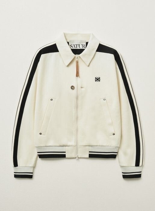 SATUR M's Lawton Collar Track Zip-Up Jacket