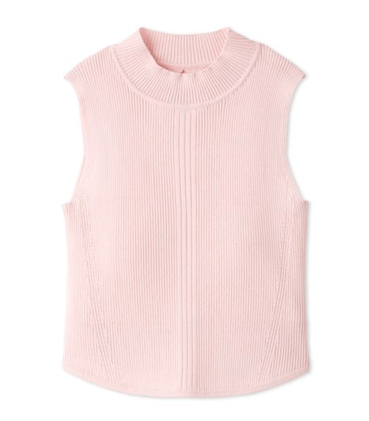 Lily Brown カップインアメスリニットトップス