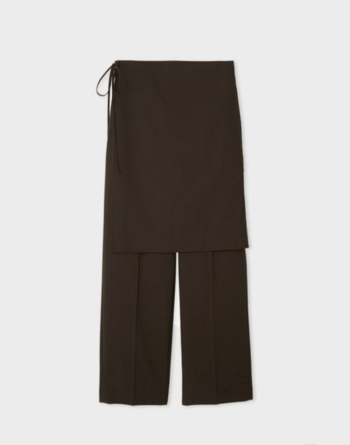 MIESROHE ２ｗａｙスカートパンツ