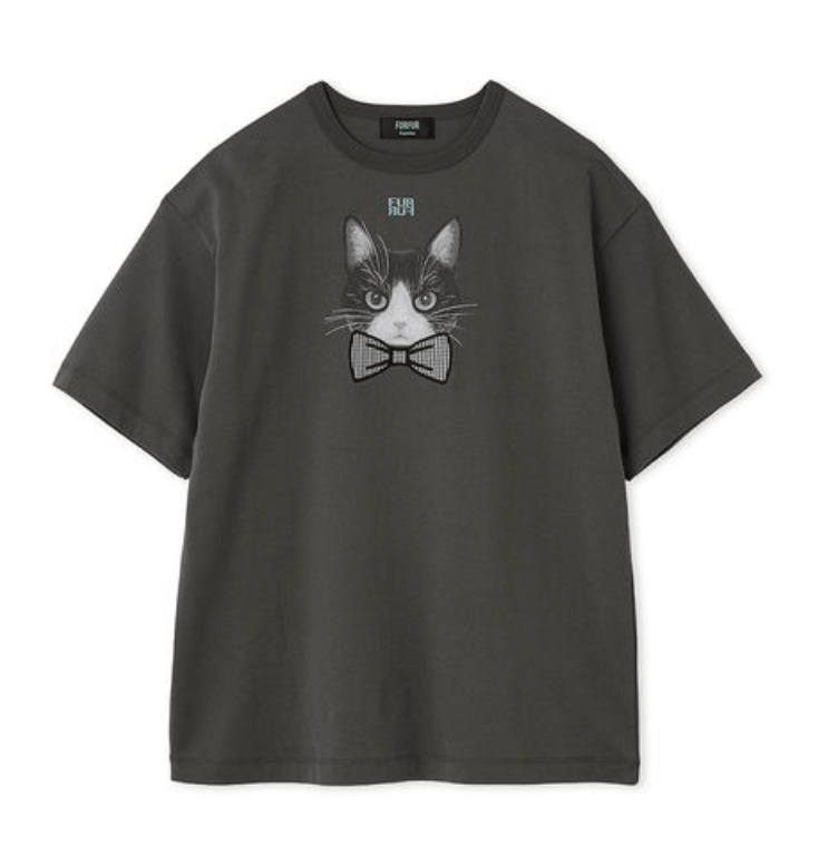 FURFUR 【上國料萌衣コラボ】HanaプリントTシャツ(UNISEX)
