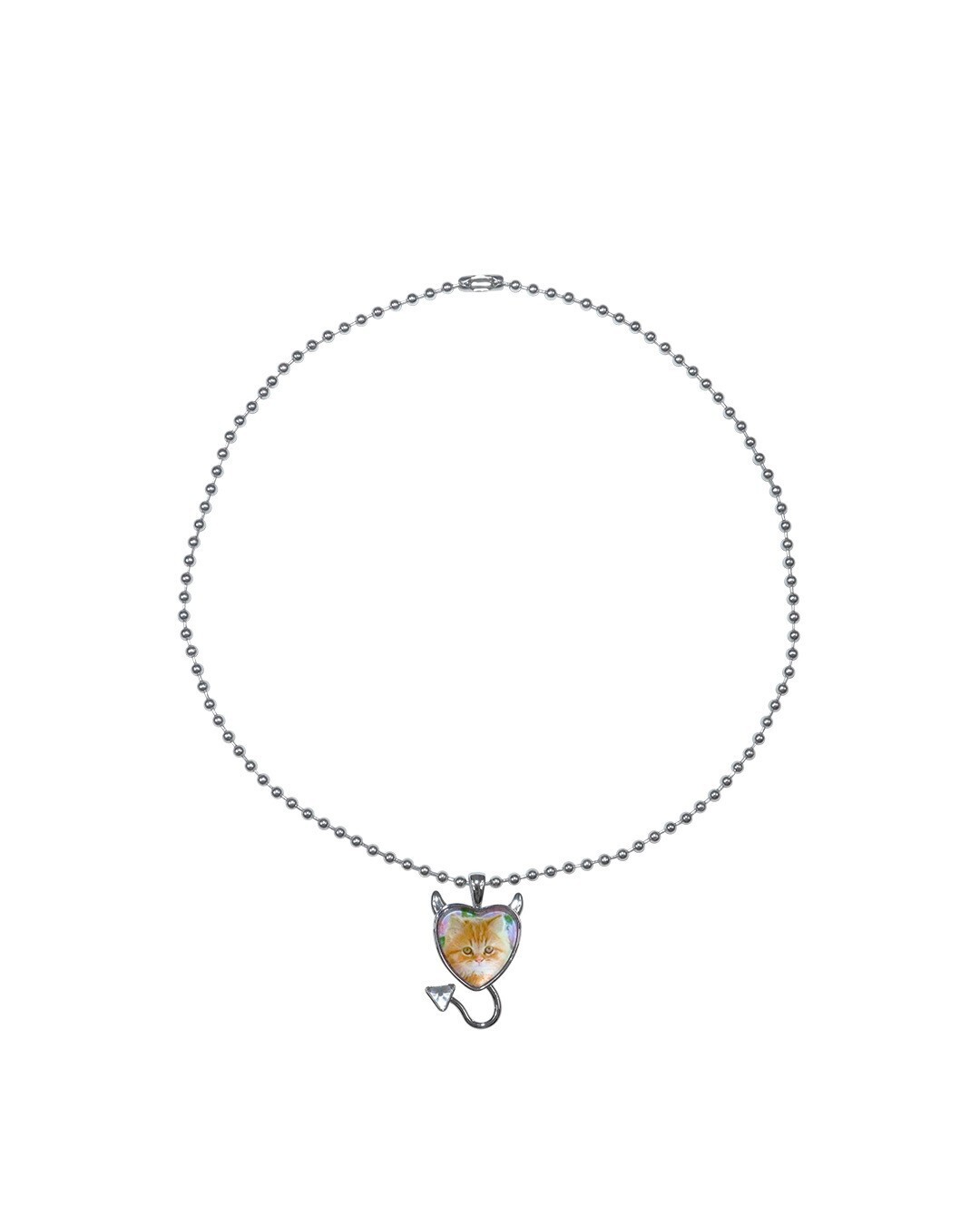 HURJABOYACC Devil heart necklace