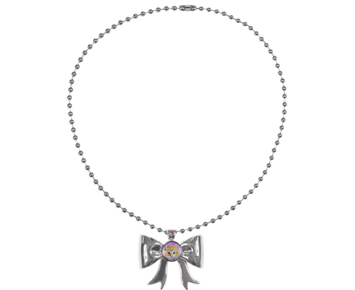 HURJABOYACC Small ribbon necklace