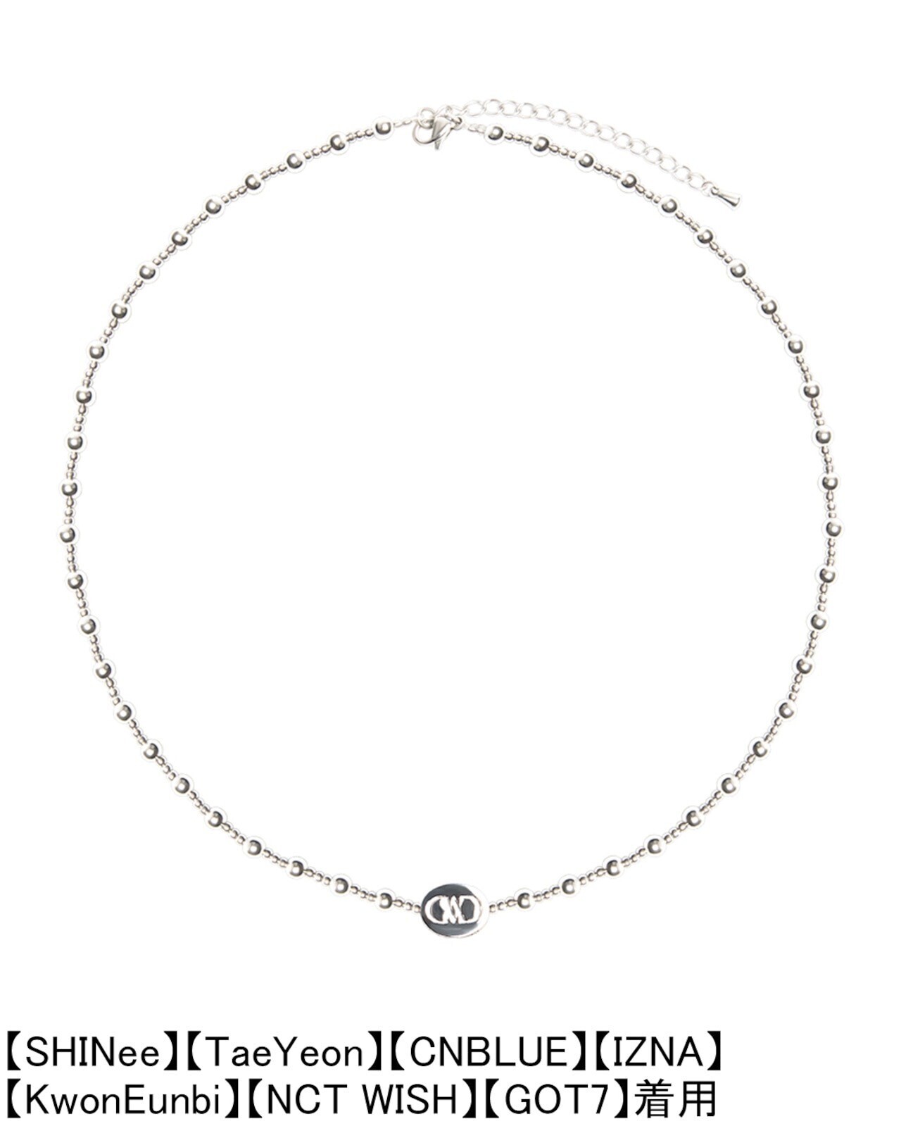 ADNEW RION.10 Stainless steel beads Necklace