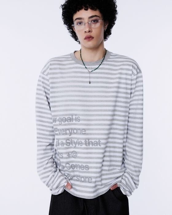 DISCERNMENT Prism Typo Long Sleeve