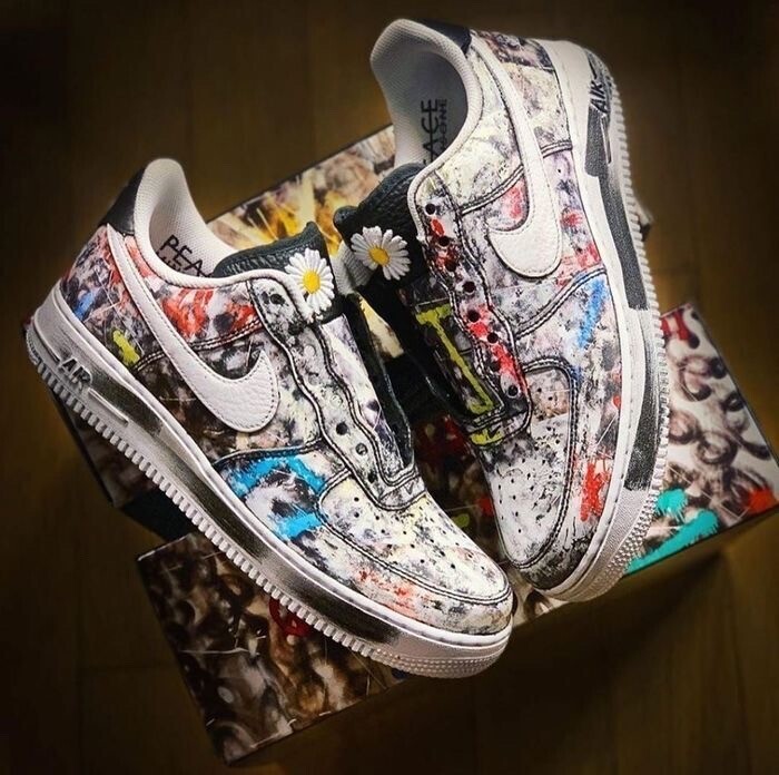 NIKE PEACEMINUSONE × NIKE AIR FORCE 1 PARA-NOISE NORMAL