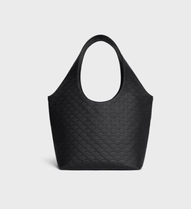 CELINE ショッパー カバ トリオンフ cabas 黒 トート バッグ