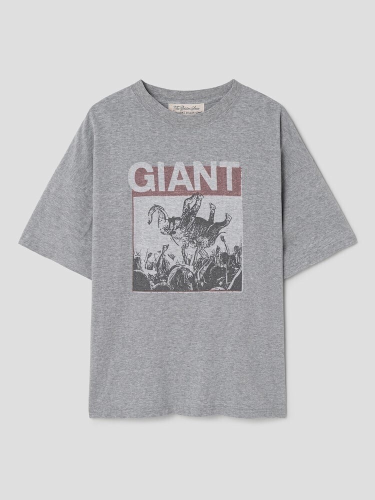 REMI RELIEF [EXCLUSIVE] Big Size S/S T - Shirts (Giant) - Grey