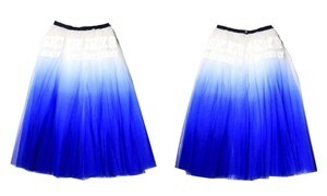 sakayori. ナイロンチュール グラデーション染めスカート