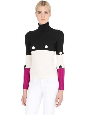 Salvatore Ferragamo RIBBED WOOL SWEATER