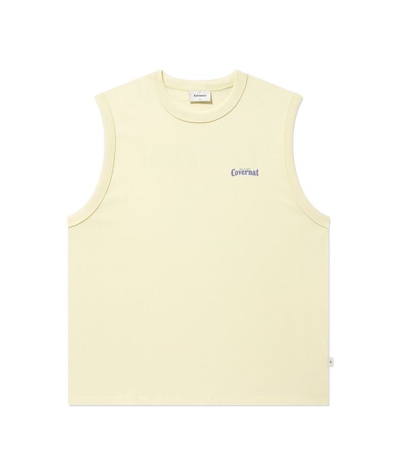 COVERNAT Surfing Motion Graphic Sleeveless Butter