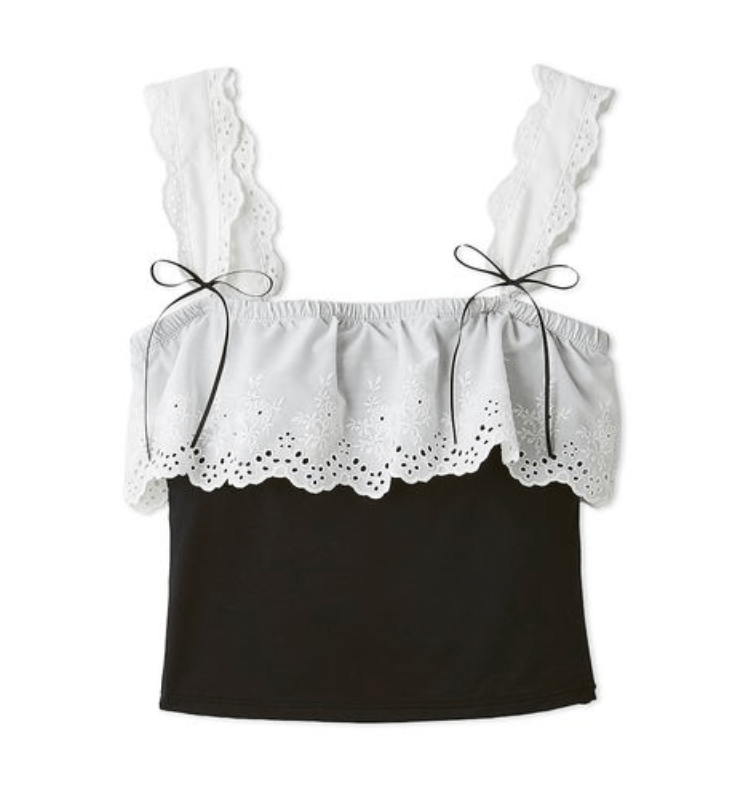Lily Brown 【LILY BROWN Lingerie】2wayレーシーカップイントップス