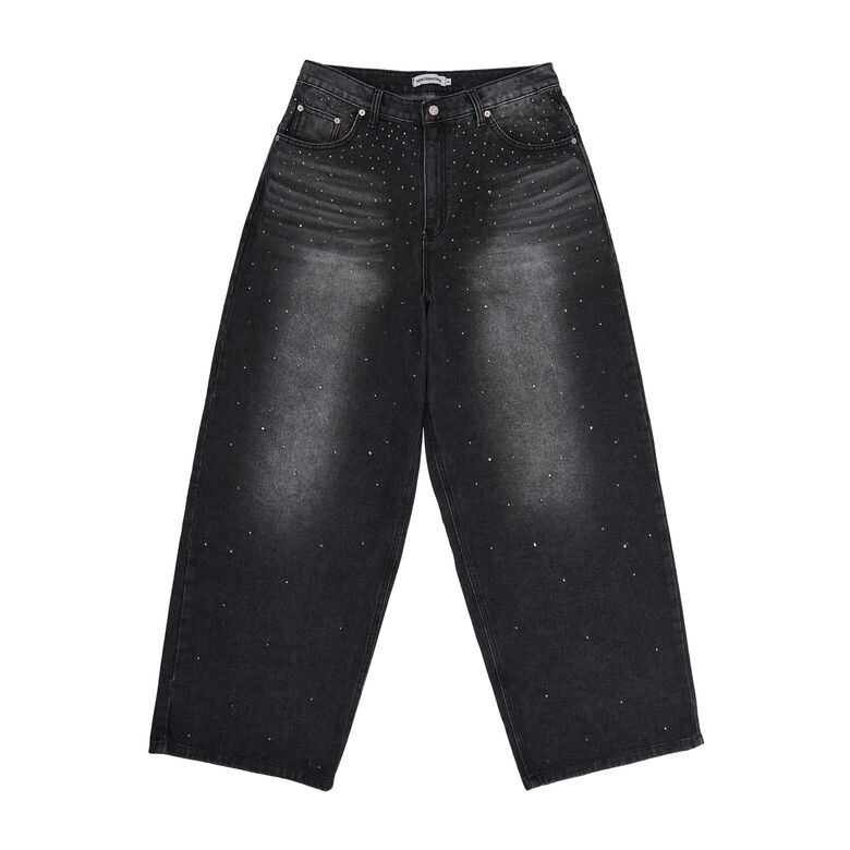 NOSCOULEURS WIDE DENIM PANTS