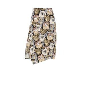 Stella McCartney キャット ジャカード アンナ スカート