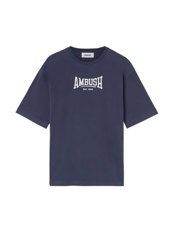 AMBUSH logo-print organic-cotton T-shirt