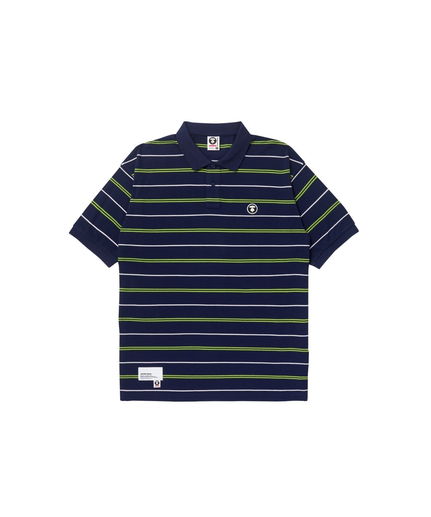 AAPE BY A BATHING APE AAPE NOW BORDER POLO