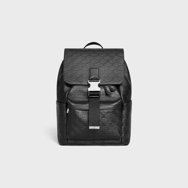 CELINE バックパック / トリオンフ エンボス加工 カーフスキン