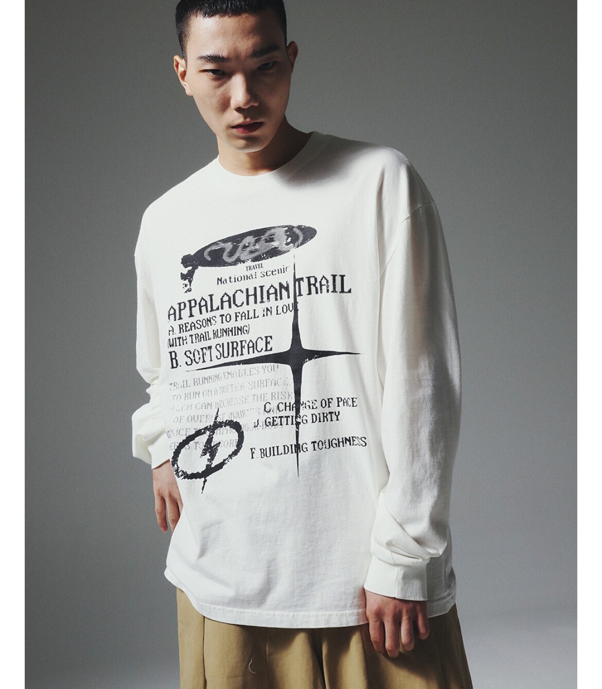 TRAVEL Reason Trail Pigment Long Sleeve