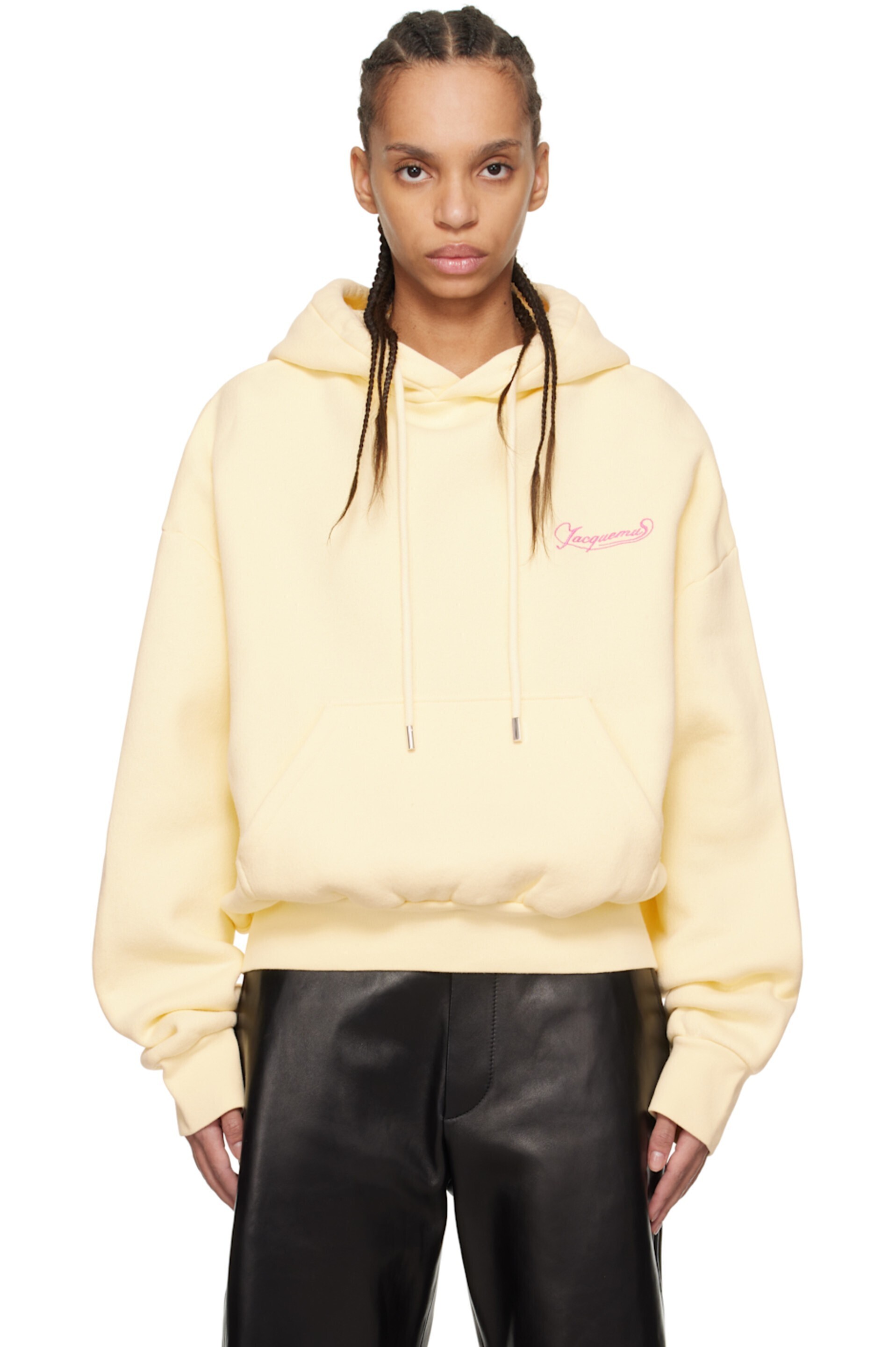 JACQUEMUS ベージュ The Corto フーディ