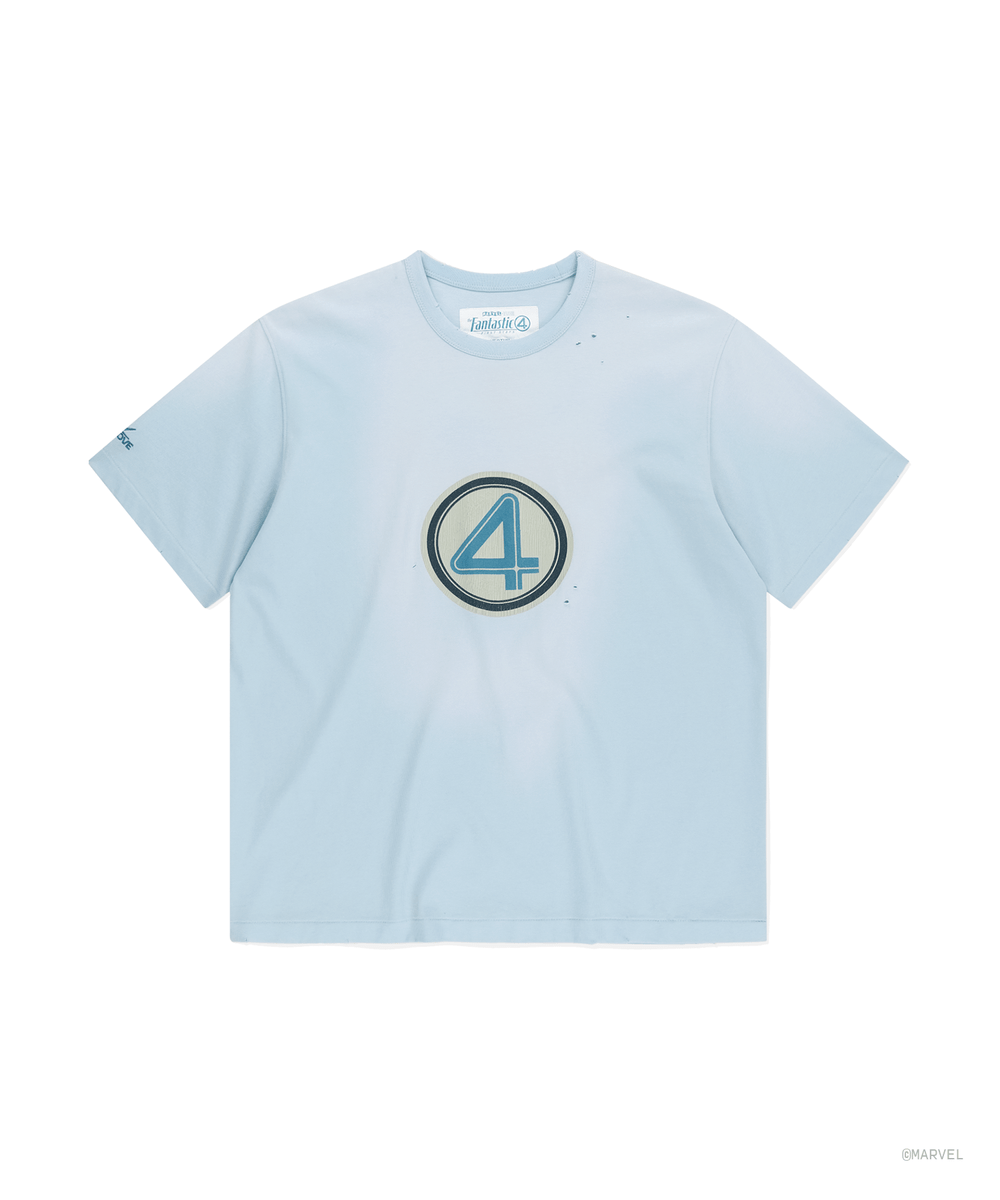 SUNLOVE [The Fantastic Four] 4 Faded Tee Blue