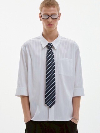 ESC STUDIO shaky tie chil shirt/