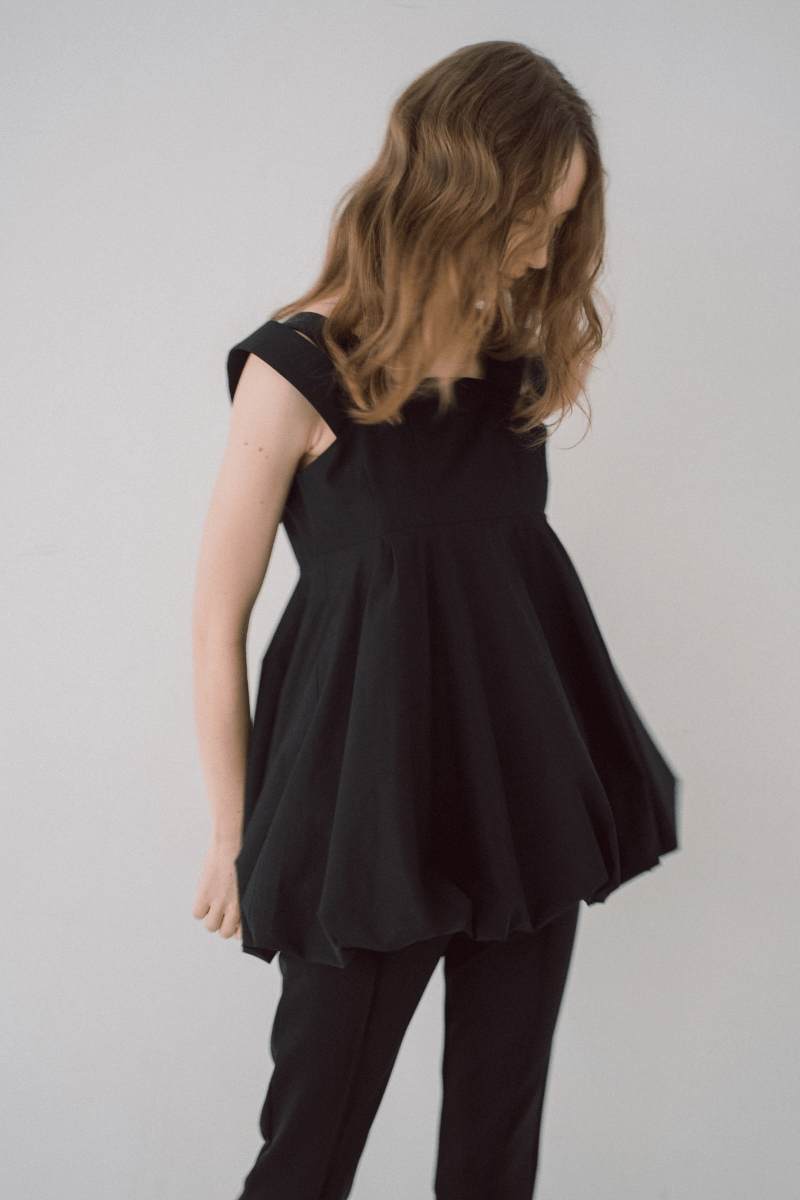 maison de Dolce. バロンキャミ【black】