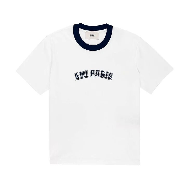 AMI PARIS ロゴ入り Tシャツ