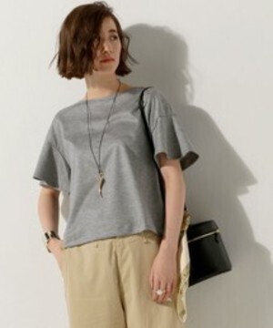 UNITED ARROWS UBMF LY C/N フレア　ショートスリーブプルオーバー