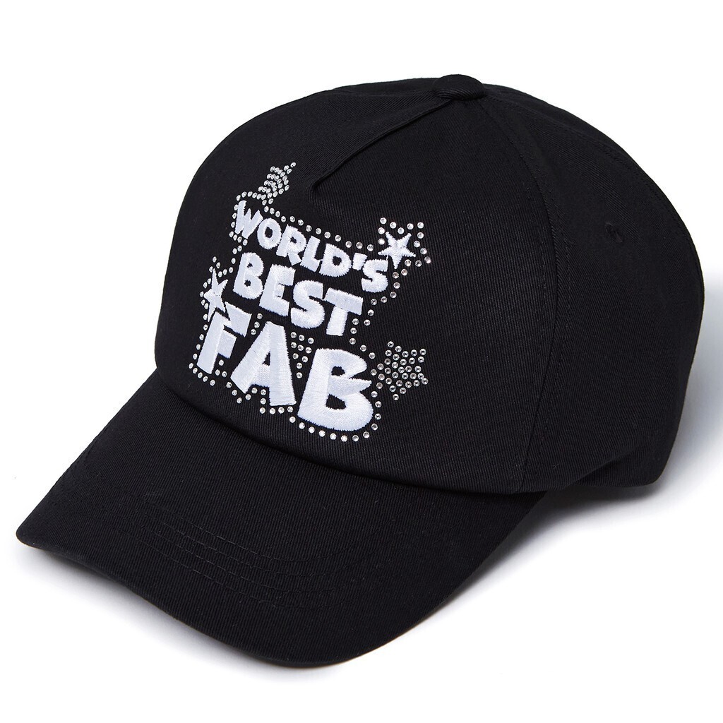 GARMENTS FAB World's Best Fab 5-Panel Cap (BLACK)