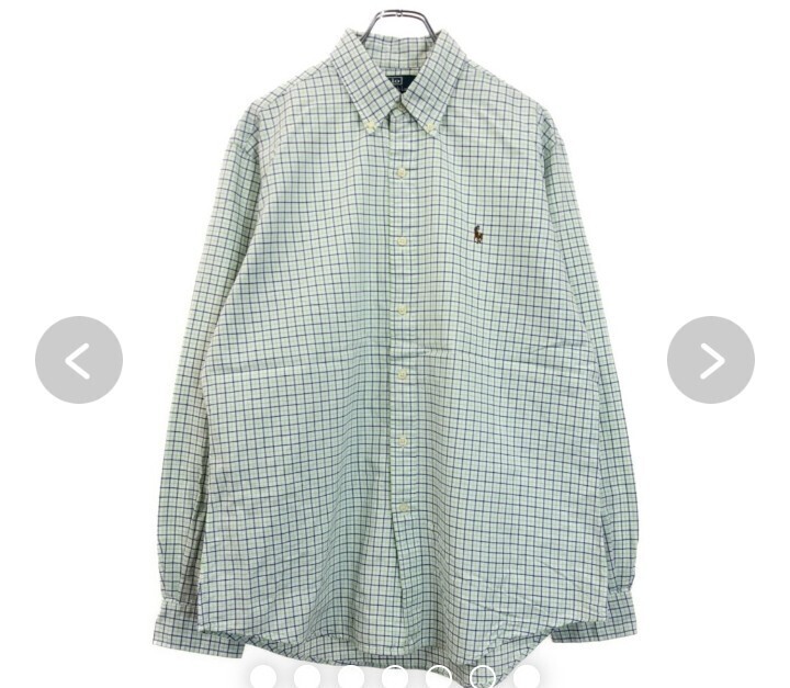 POLO RALPH LAUREN ポロ ラルフローレン ボタンダウン 長袖シャツ チェック