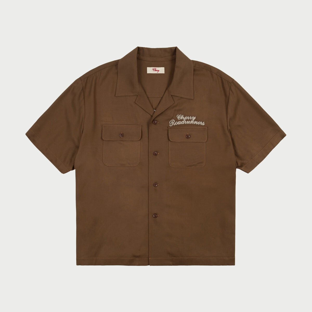 CHERRY LA Roadrunner Bowling Shirt (Nutmeg)