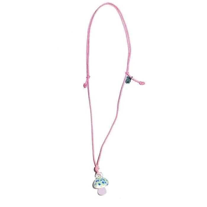 NiRO SERENDIPITY iLOVE MUSHROOM NECKLACE(POLY STRAP) #104