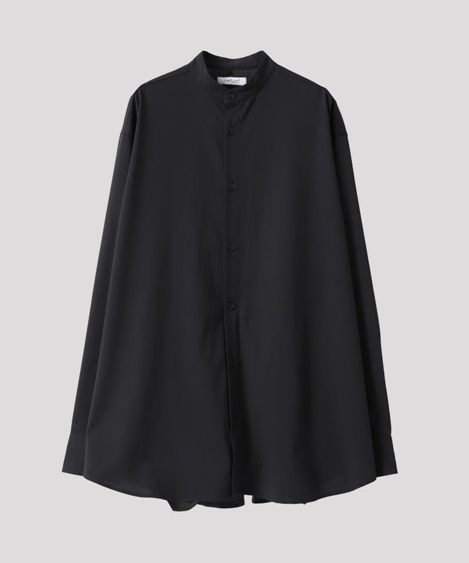 perky room 【meltum】【meltum/メルタム】BAMBOO BAND COLLAR SHIRT - バンブーバンドカラーシャツ