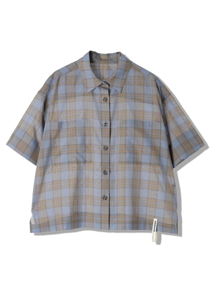 DENHAM PLAID SS SHIRT