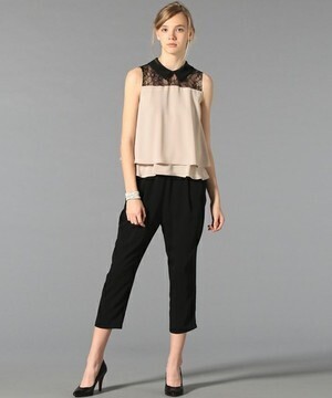 GUILD PRIME WOMENS レースコンビオールインワン