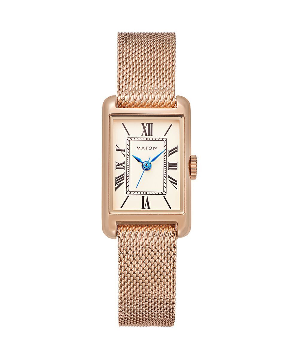 MATOW/マトウ TSUKI 朧月 / SQUARE ROSE GOLD MESH