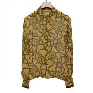 Dries Van Noten MUSTARD CAKUNG SHIRT