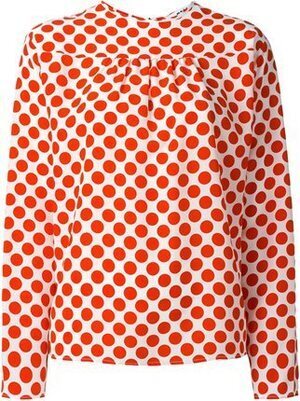 MSGM ポルカドット柄 ブラウス