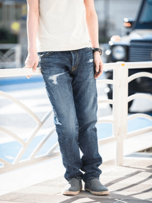 Ripo trenta anni 【RTA15SS-PT004】Ripo trenta anni / 13.5oz デニムテーパードパンツ
