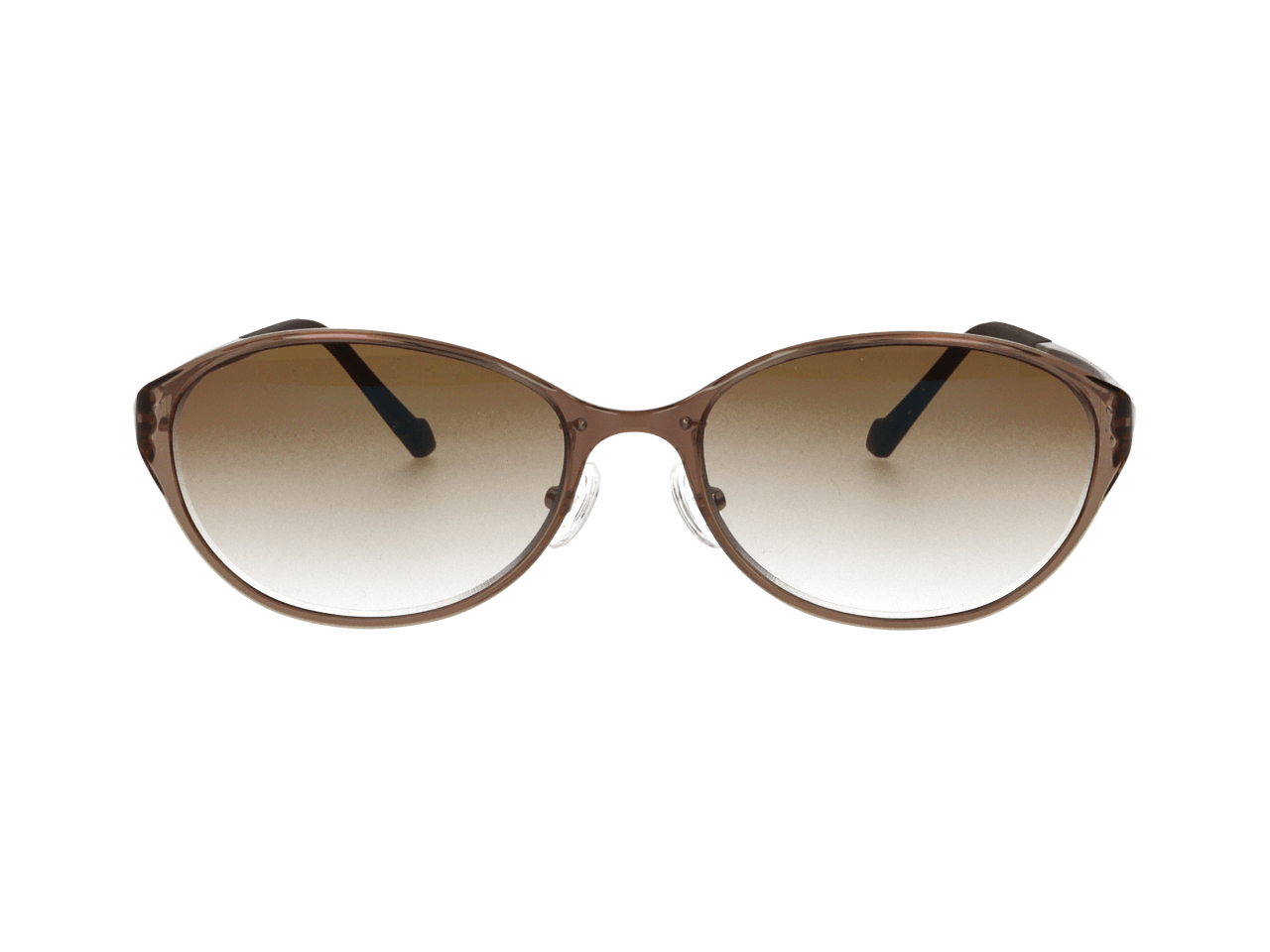 メガネのアイガン UV420&NIR-CUT SUNGLASSES UV-4222　C-2  LIGHT BROWN/YELLOW BROWN HALF