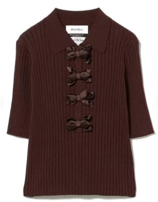 ツイードニットベストセットアップ 鈴木愛理さん着用ウィンター