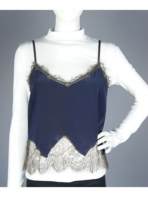 AULA AILA SILK SATIN CAMISOLE