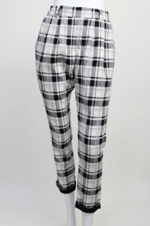 trois 【T53-3725】trois / チェック柄パンツ