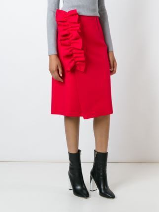 MSGM ラッフルディテール スカート