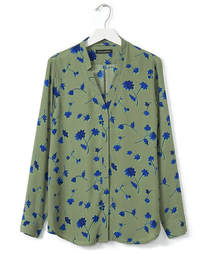Banana Republic ノッチドカラー ブラウス
