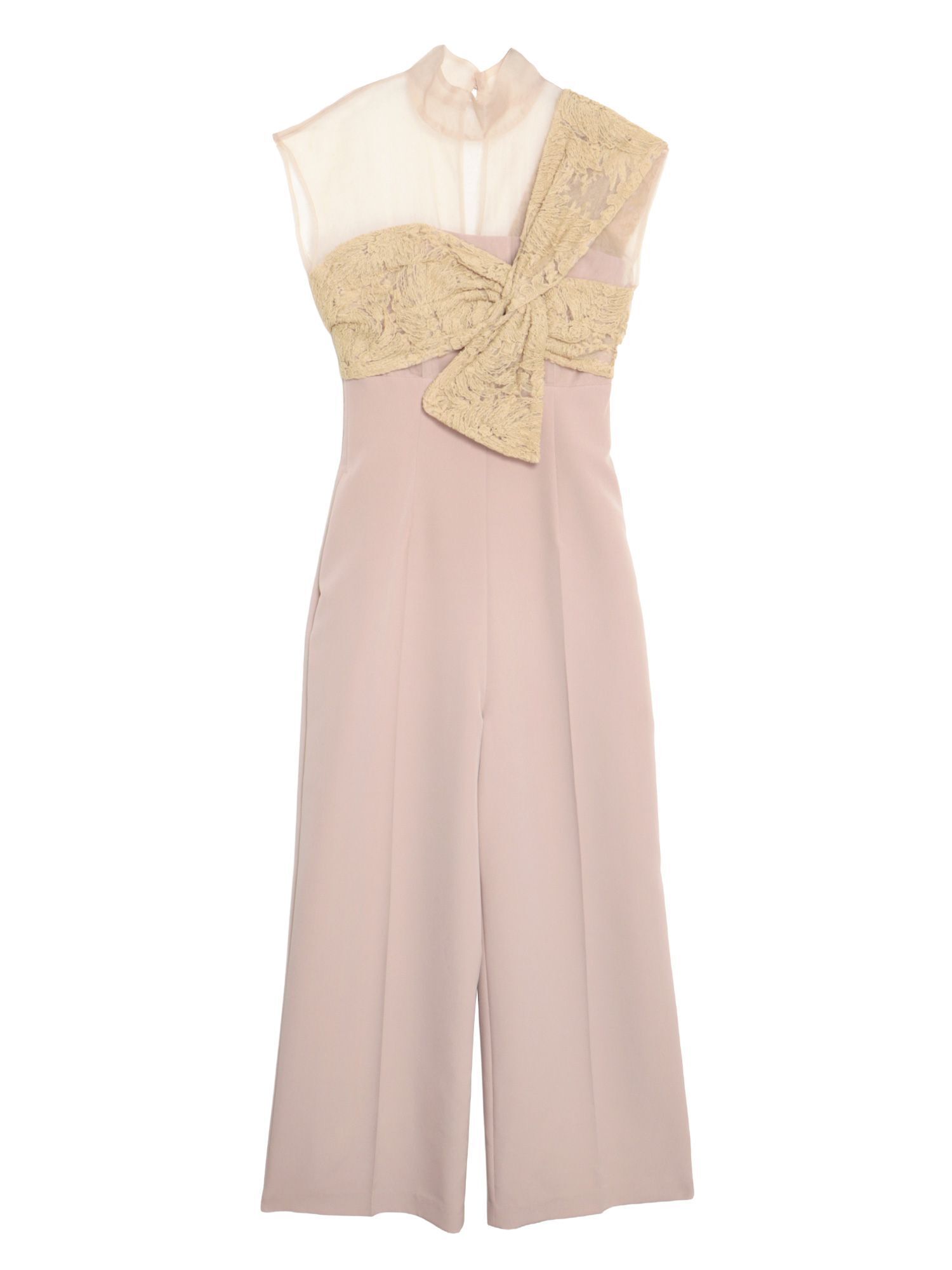 LagunaMoon LADYエンブロイダリーツイストパンツドレス